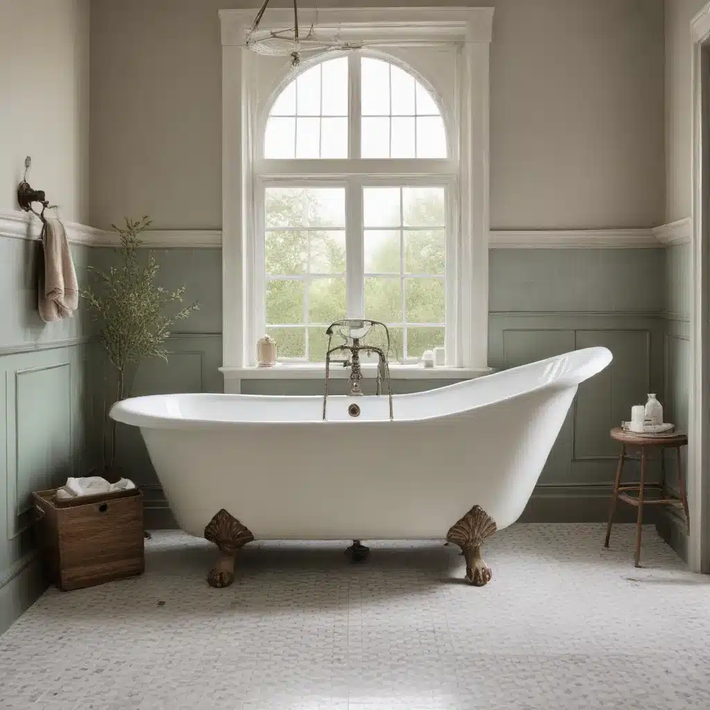 Claw-foot Tub Charm: Embracing Vintage Elegance in Modern Bathrooms