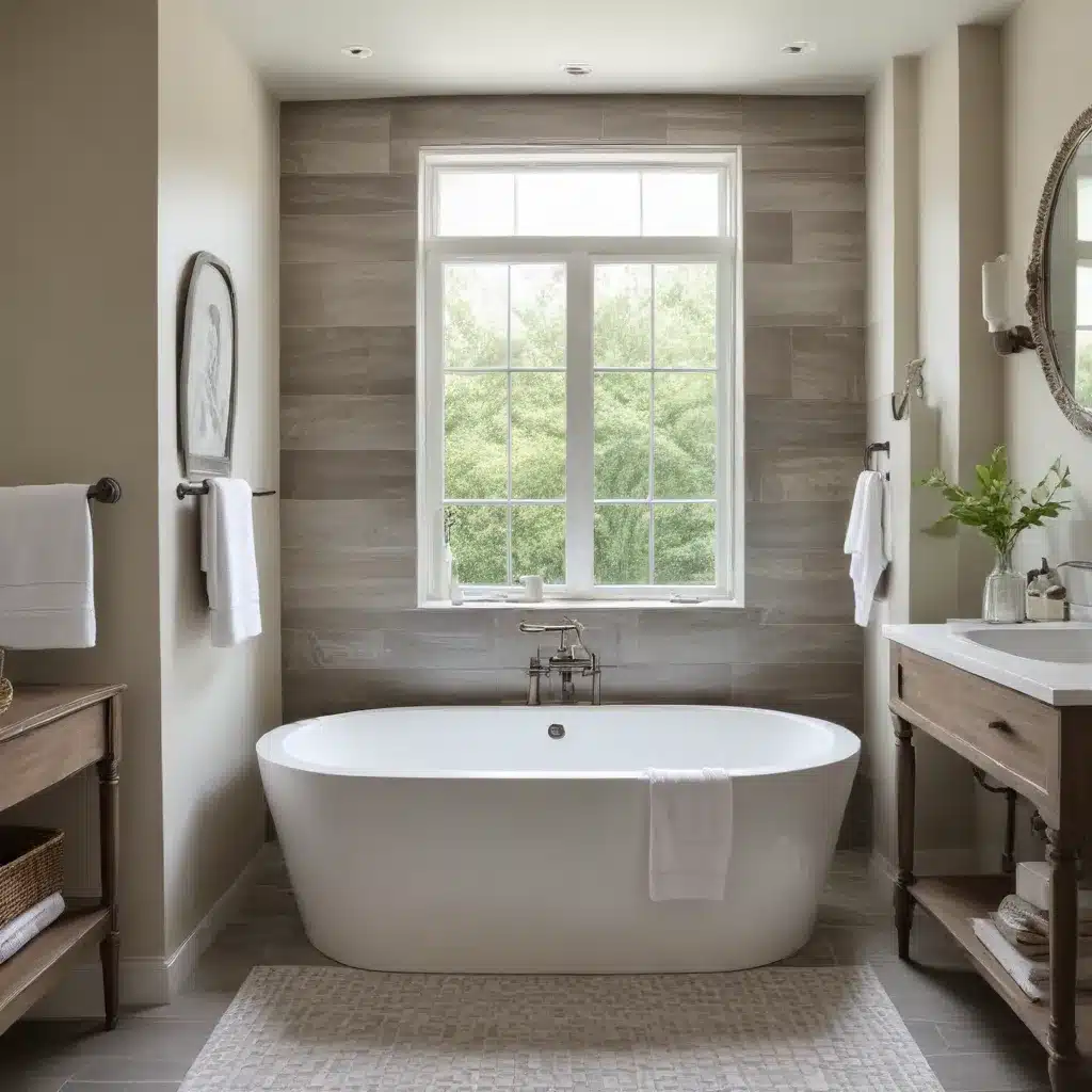 Coordinating with Ease: Blending a Drop-In Tub into Your Decor
