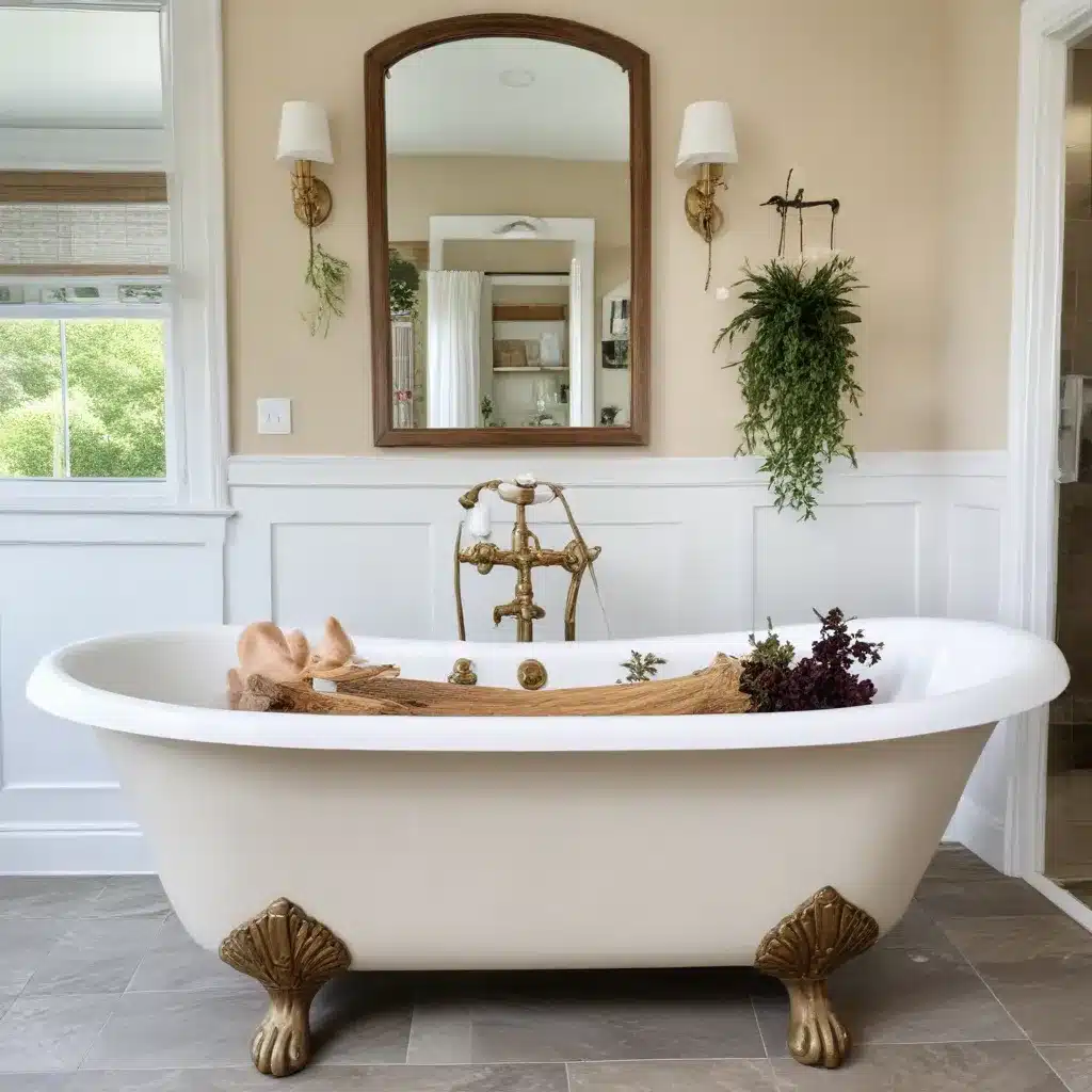 Enhancing Your Bathroom Oasis: Accessorizing Around a Clawfoot Tub Centerpiece
